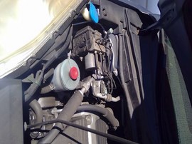 2008  HONDA CR-V, BLUE, LX, 2.4L, FWD.   A25156